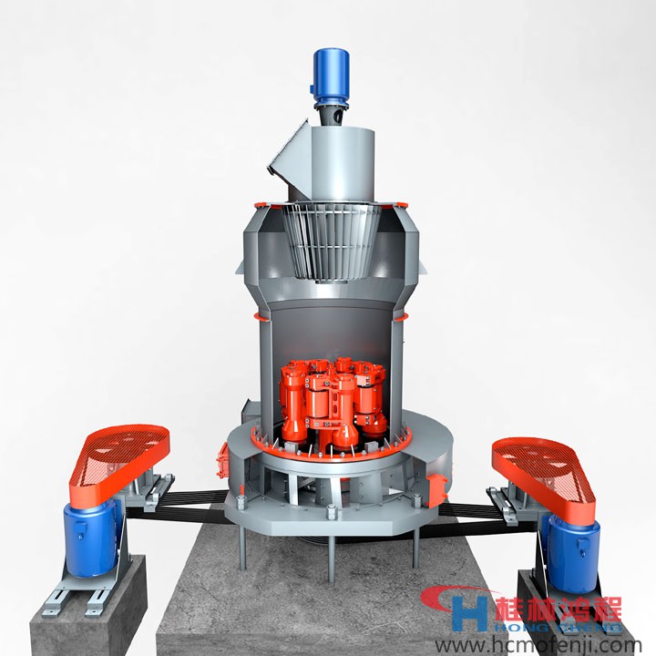 桂林鴻程磨粉機，雷蒙磨粉機升級版， HC1700縱擺磨粉機